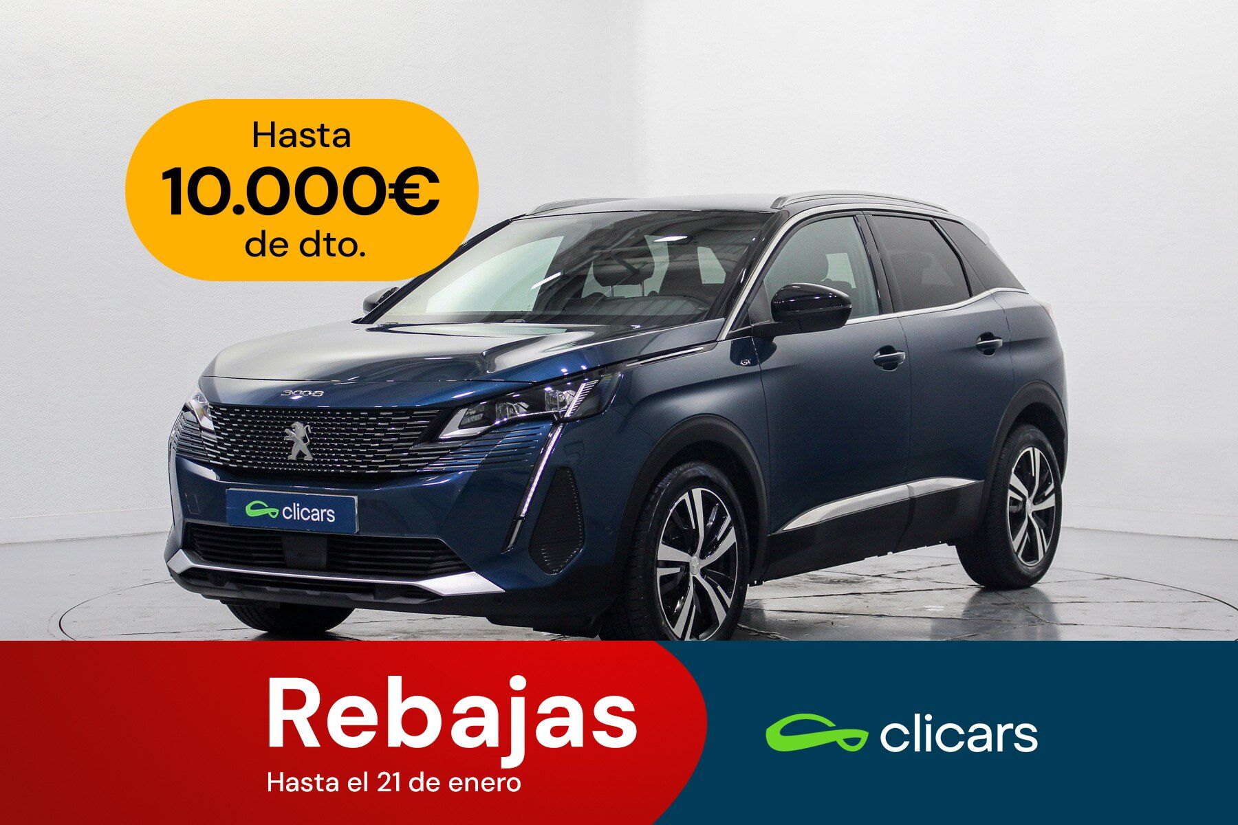 PEUGEOT 3008 (3008 1.2 S&S PureTech GT 130) en Madrid