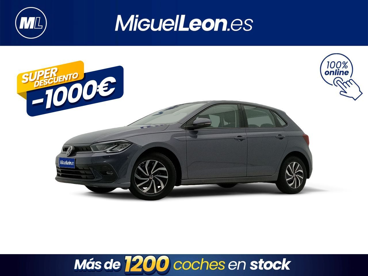 VOLKSWAGEN Polo (Advance 1.0 TSI 70kW (95CV)) en Palmas, Las