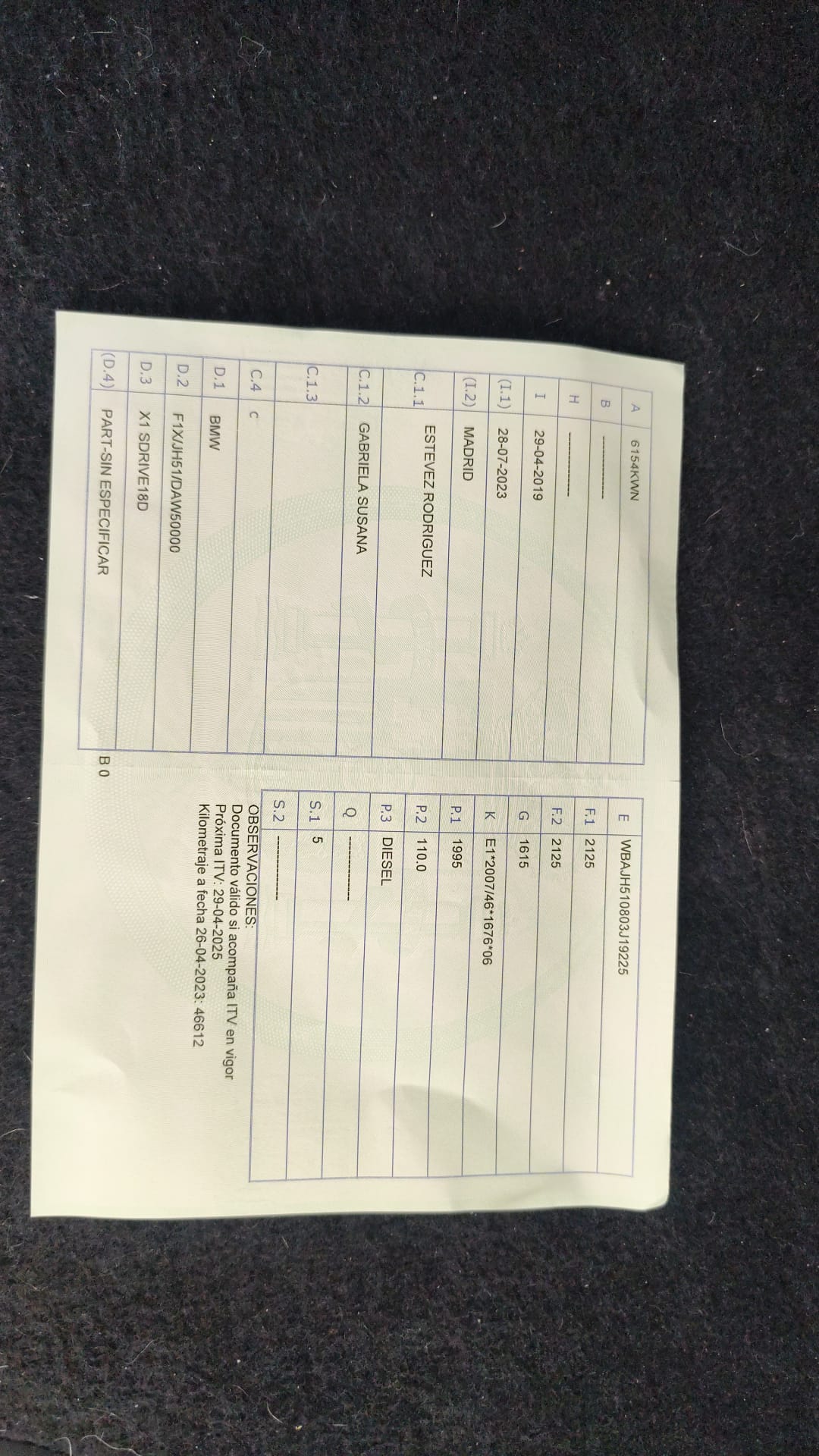 Foto del BMW X1 xDrive 18dA