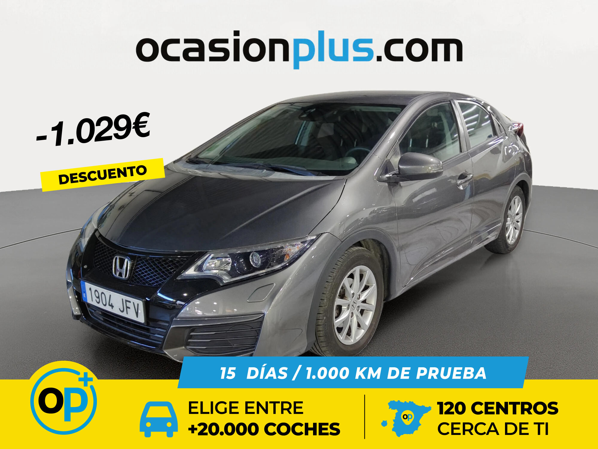 HONDA Civic (1.4 i-VTEC Comfort 74 kW (100 CV)) en Madrid