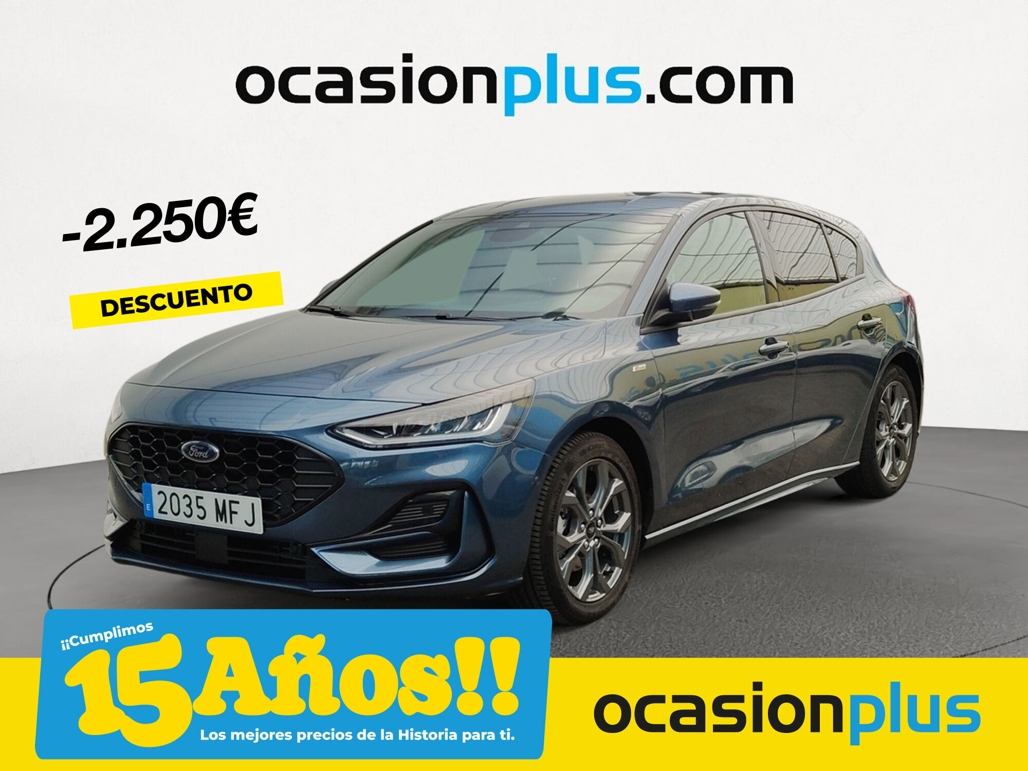 FORD Focus (1.0 Ecoboost MHEV ST-Line X 92 kW (125 CV)) en Madrid
