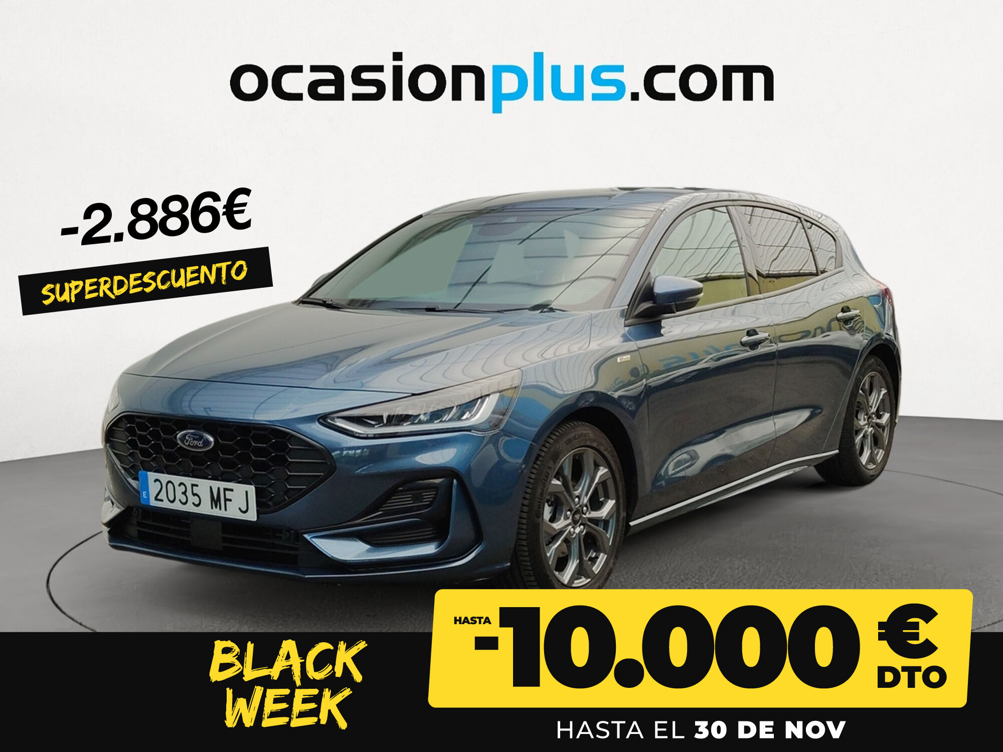 FORD Focus (1.0 Ecoboost MHEV ST-Line X 92 kW (125 CV)) en Madrid
