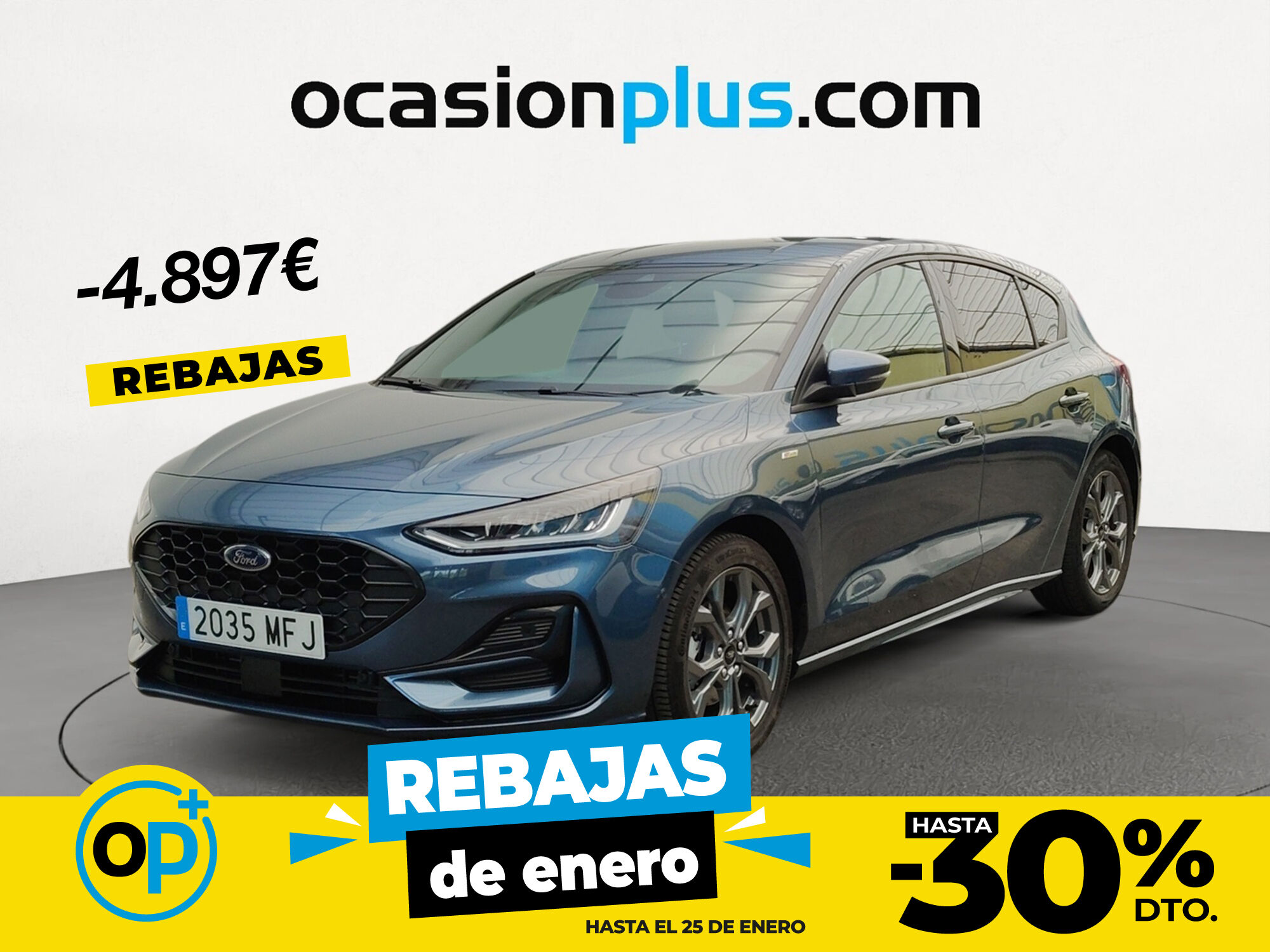 FORD Focus (1.0 Ecoboost MHEV ST-Line X 92 kW (125 CV)) en Madrid
