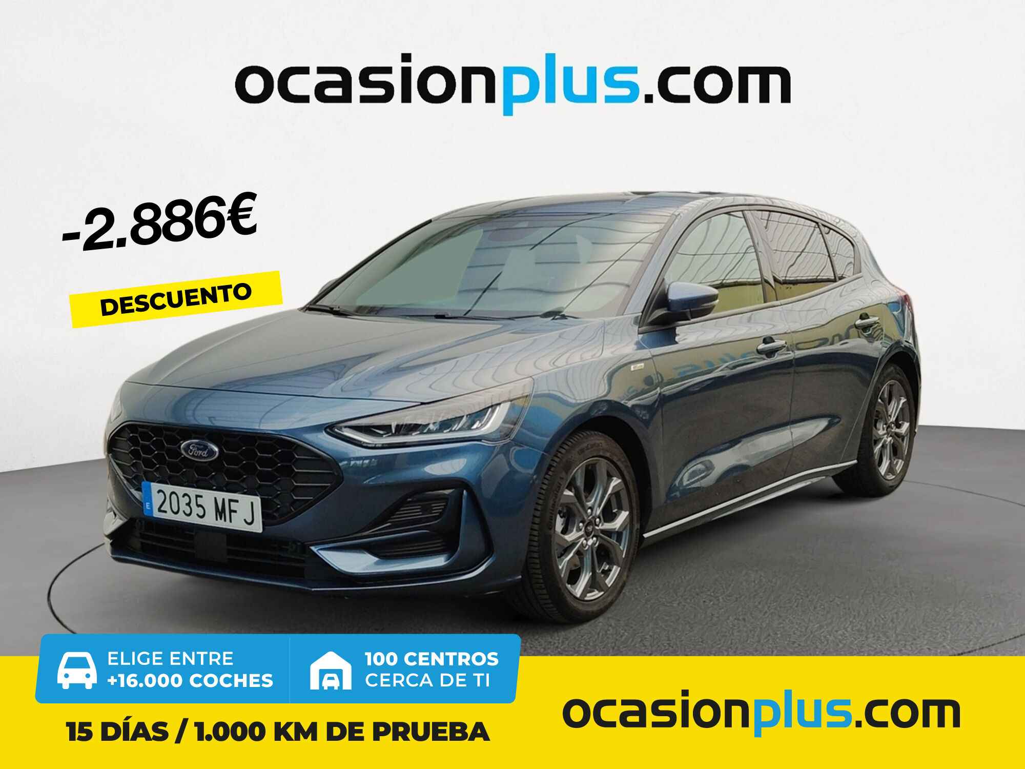 FORD Focus (1.0 Ecoboost MHEV ST-Line X 92 kW (125 CV)) en Madrid