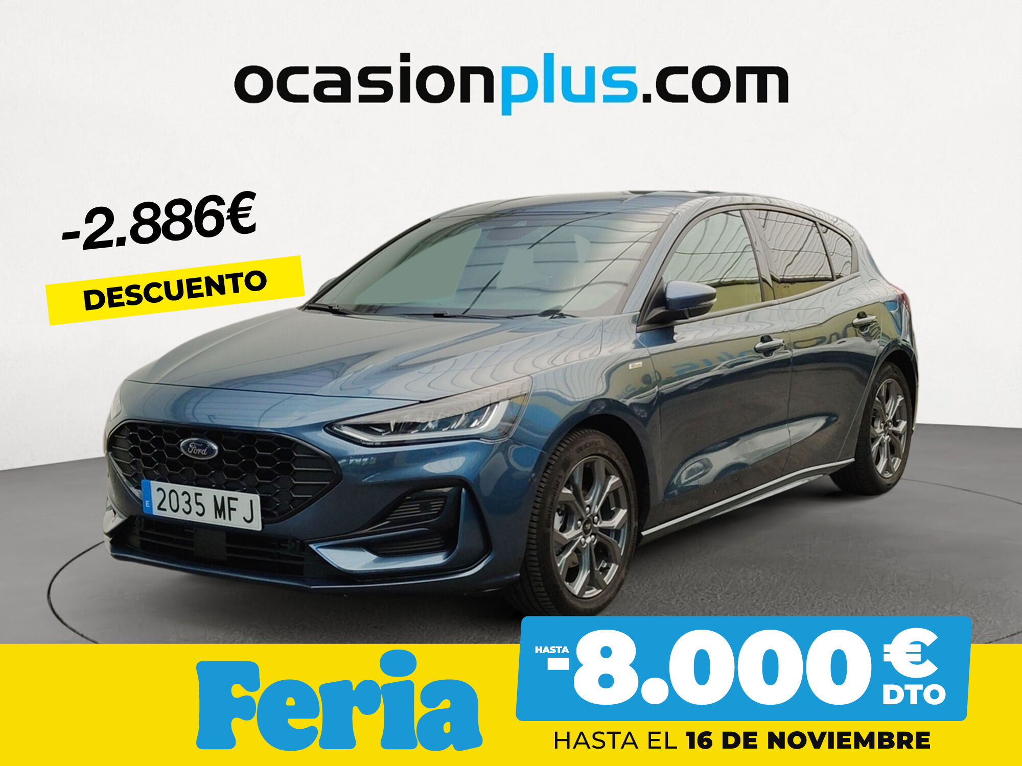 FORD Focus (1.0 Ecoboost MHEV ST-Line X 92 kW (125 CV)) en Madrid