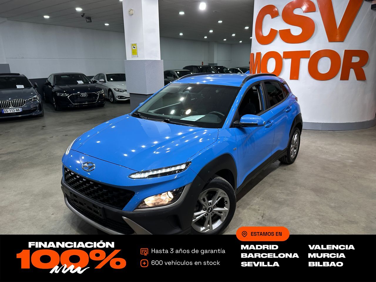 HYUNDAI Kona (1.6 GDI HEV Tecno 2C DCT) en Madrid