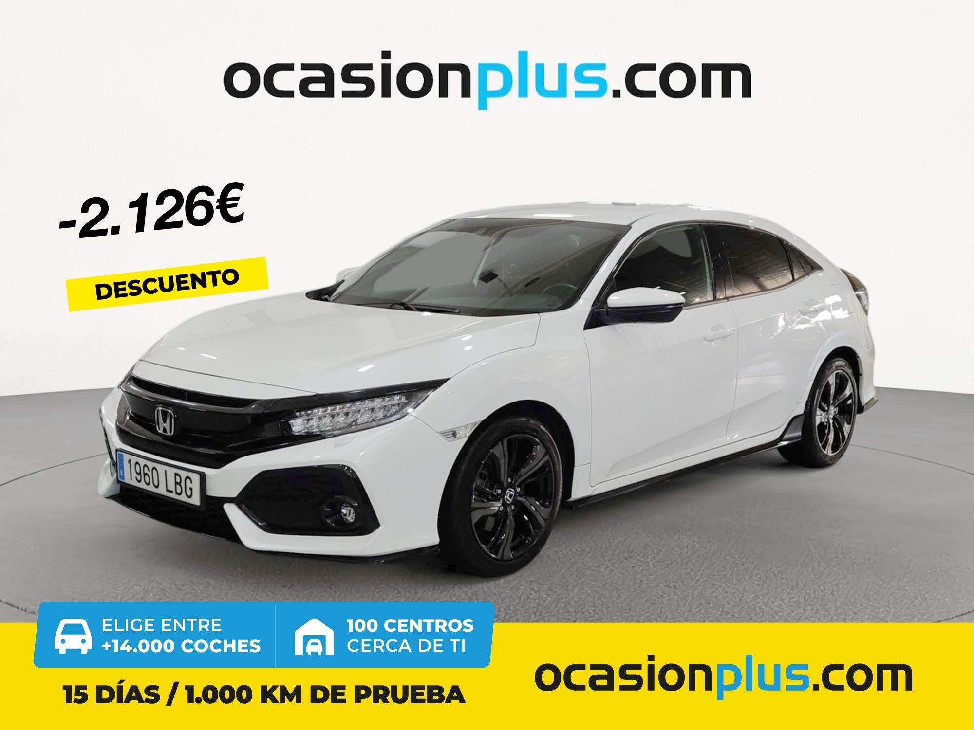 HONDA Civic (1.5 I-VTEC Turbo Sport 134 kW (182 CV)) en Madrid