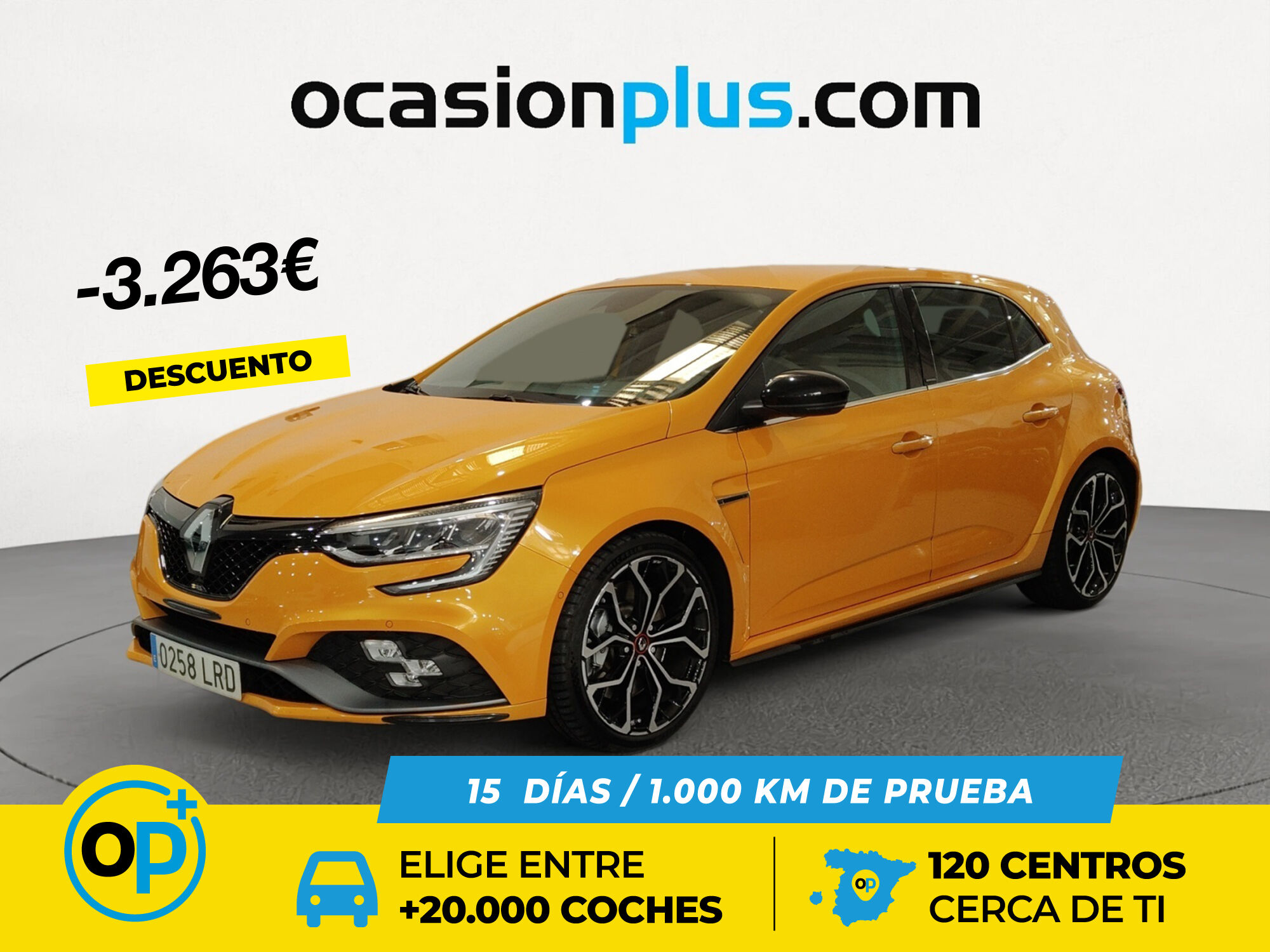 RENAULT Mégane (RS Trophy TCe 221 kW (300 CV) GPF EDC) en Madrid