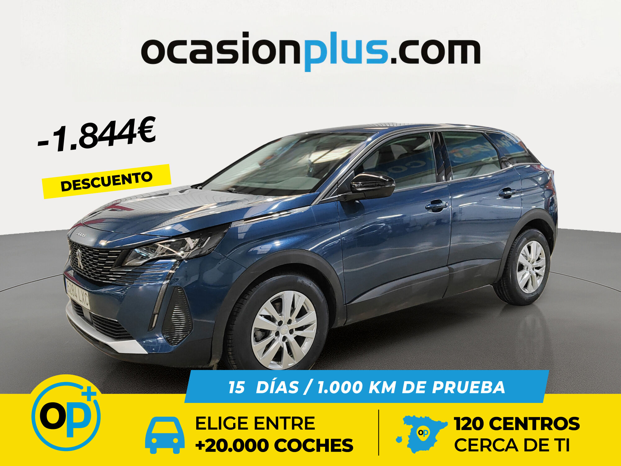 PEUGEOT 3008 (BlueHDi 130 S&S Active Pack 96 kW (130 CV)) en Madrid