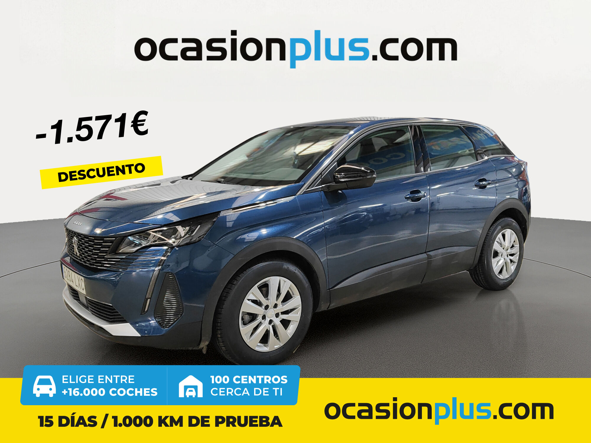 PEUGEOT 3008 (BlueHDi 130 S&S Active Pack 96 kW (130 CV)) en Madrid