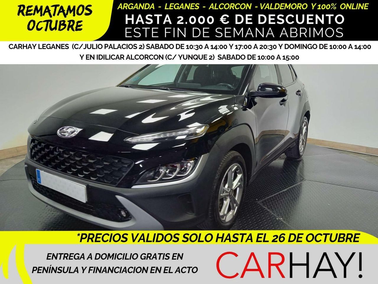 HYUNDAI Kona (1.0T-GDI EDITON 30 120CV) en Madrid