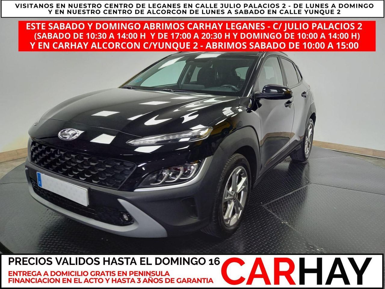 HYUNDAI Kona (1.0T-GDI EDITON 30 120CV) en Madrid