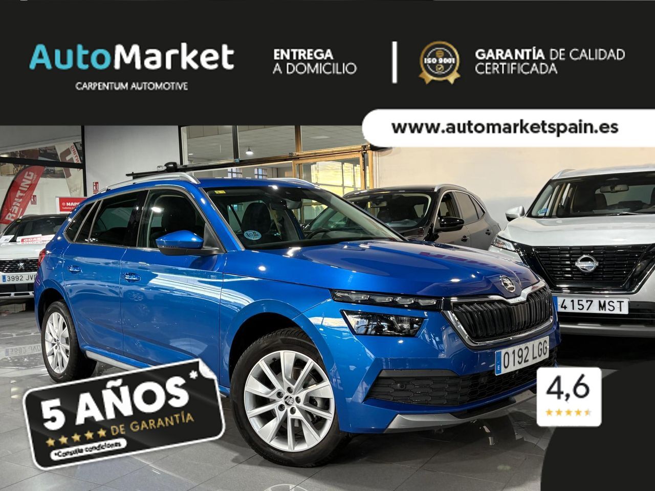 SKODA Kamiq (Ambition 1.0 TSI) en Lugo
