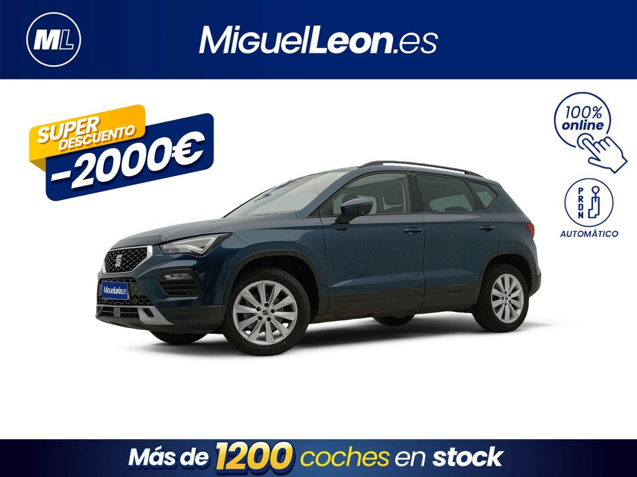 SEAT Ateca (1.5 TSI 110kW (150CV) DSG St&Sp Style) en Palmas, Las
