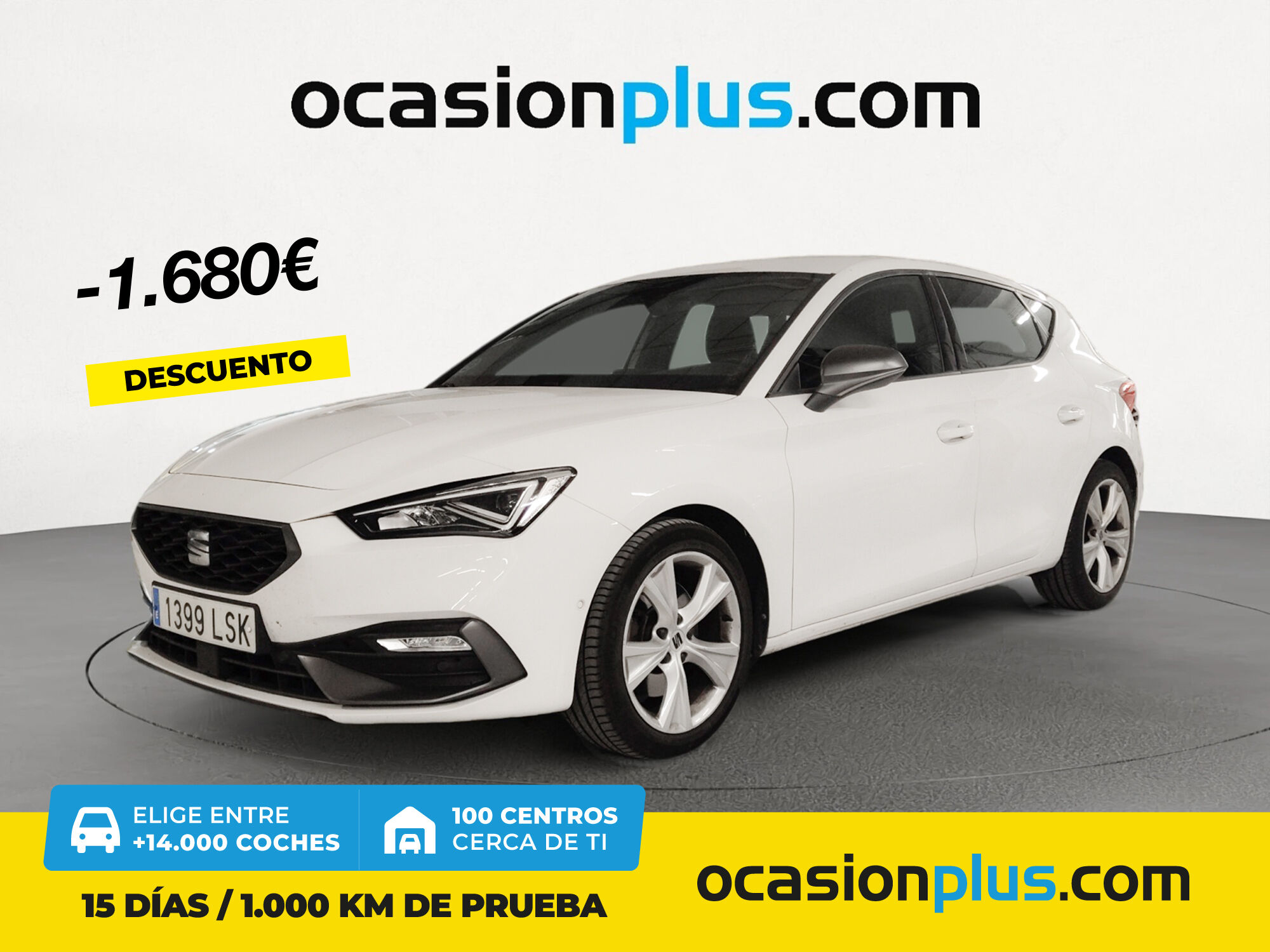 SEAT León (1.5 TSI S&S FR Go L 110 kW (150 CV)) en Madrid