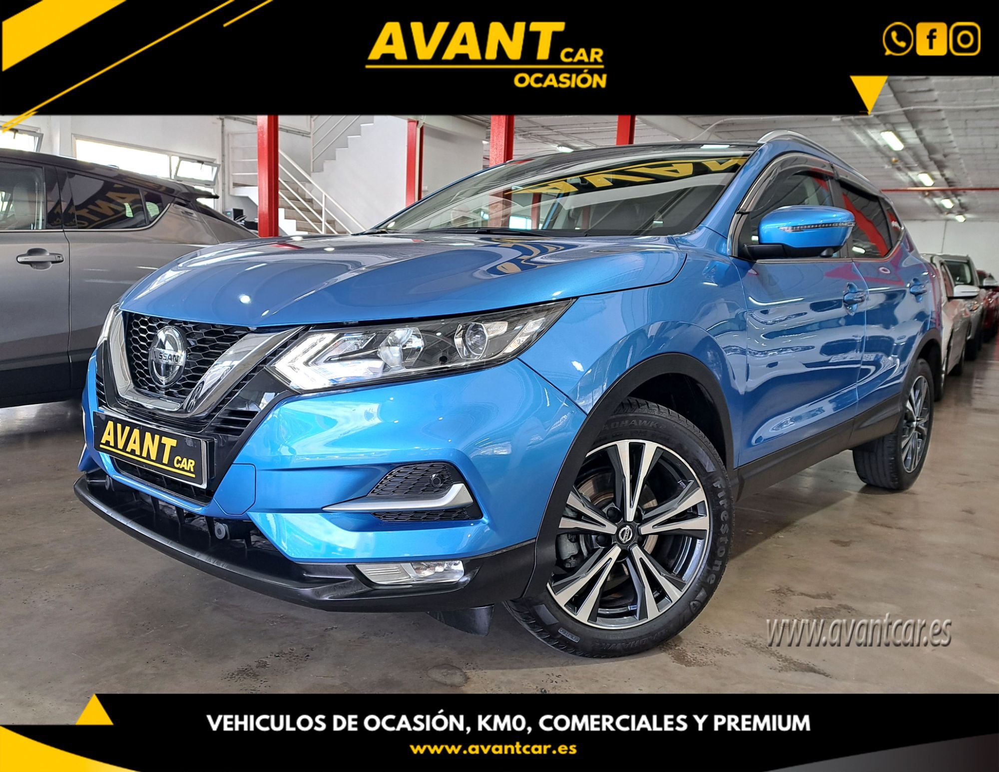 NISSAN Qashqai (1.3 DIG-T Tekna 4x2 103kW) en Palmas, Las