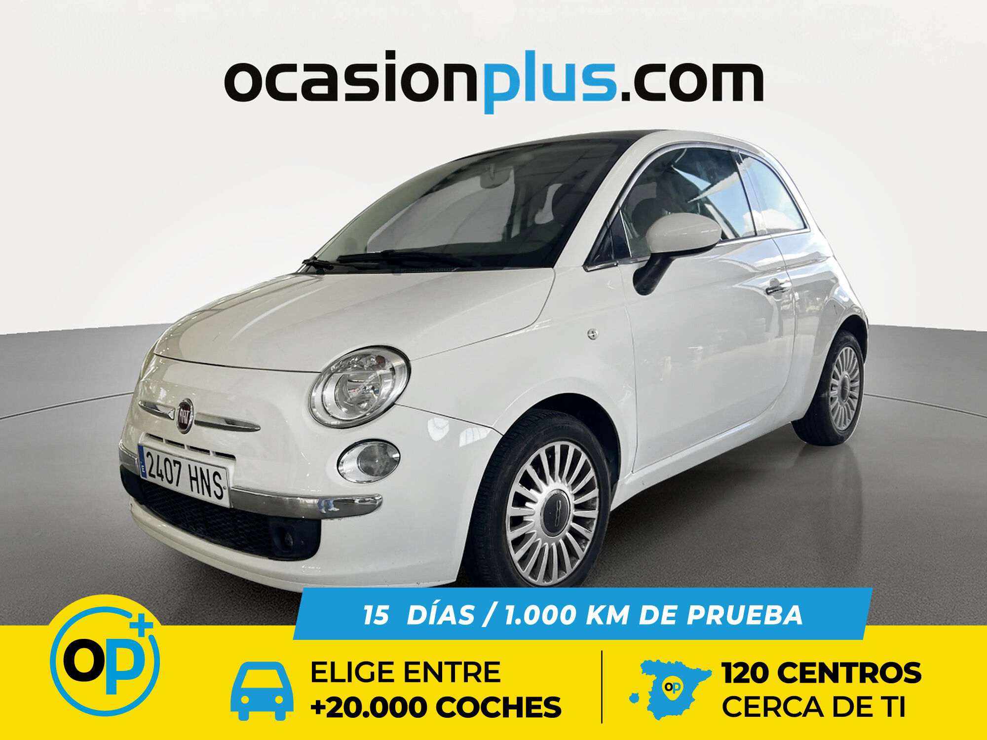 FIAT 500 (0.9 Turbo TwinAir Lounge 63 kW (85 CV)) en Madrid