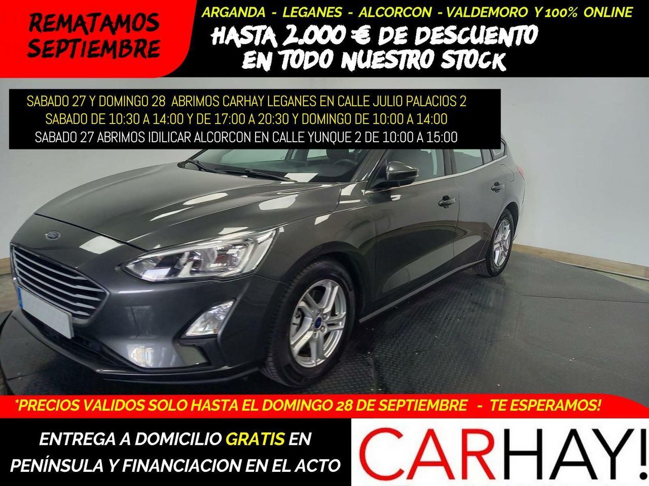 FORD Focus (1.0 EcoBoost Trend Edition Bus. (EU6.2)) en Madrid