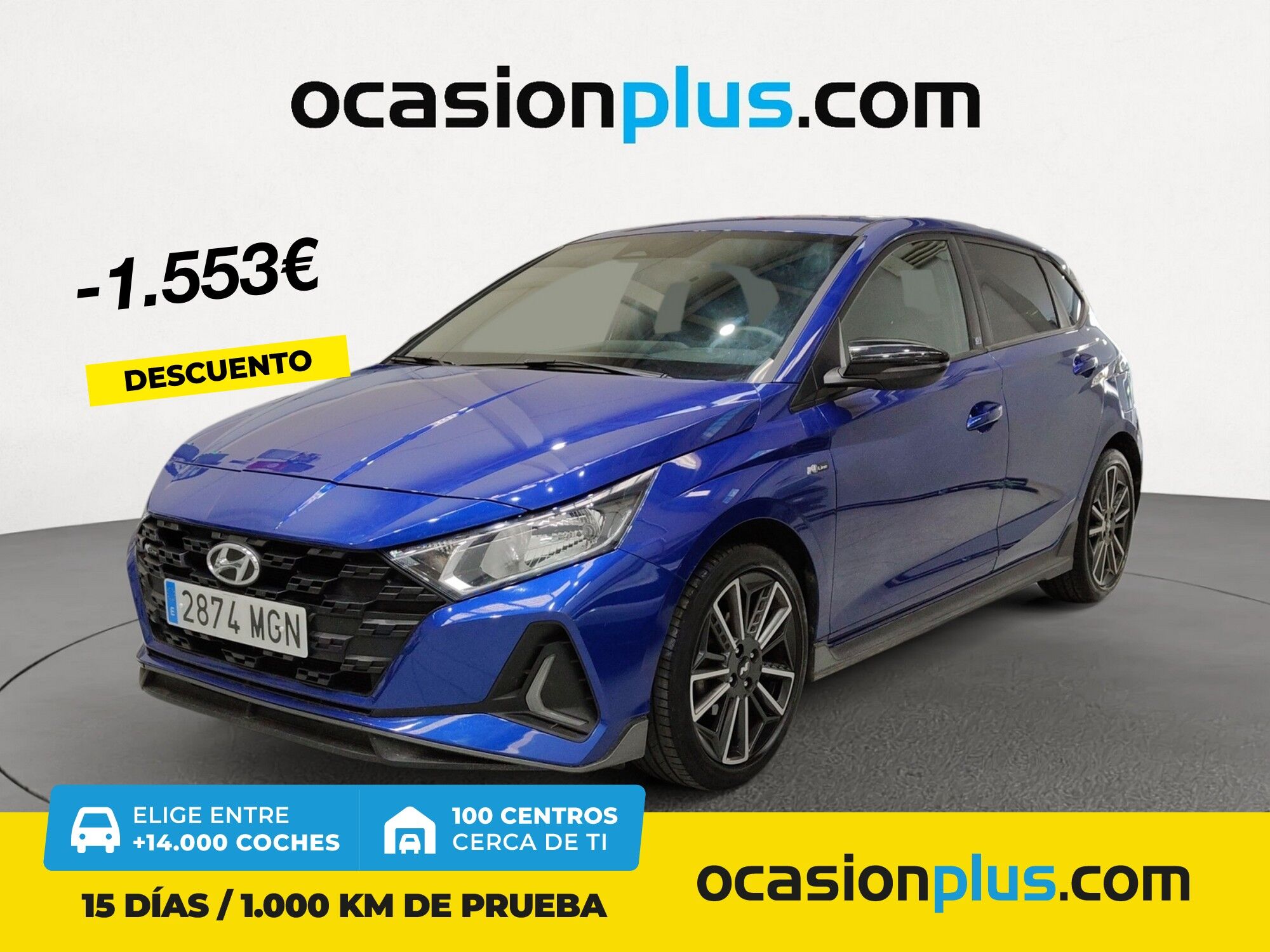 HYUNDAI i20 (1.2 MPI N Line 30 Aniversario 62 kW (84 CV)) en Madrid