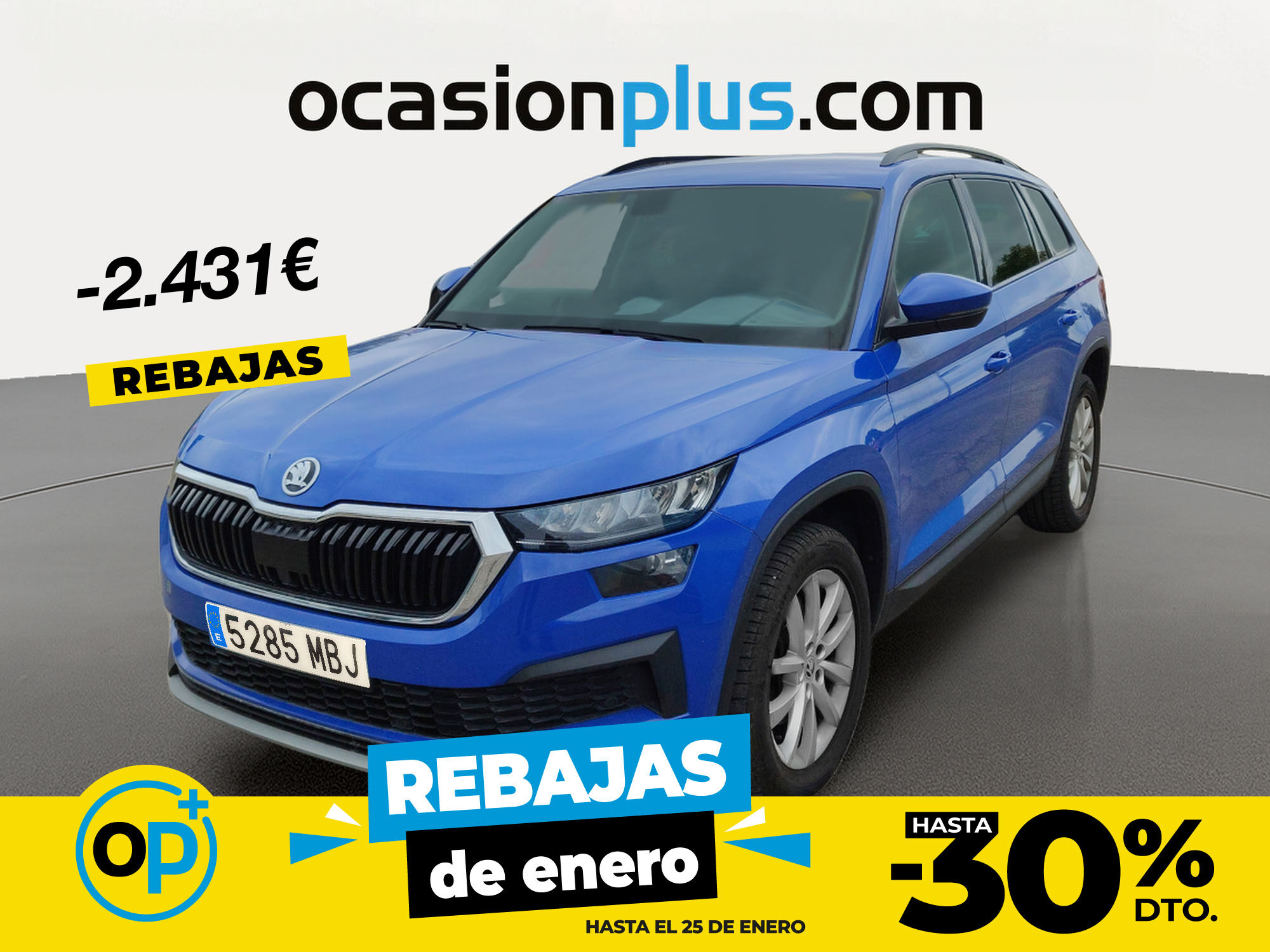 SKODA Kodiaq (1.5 TSI Ambition 4x2 DSG 110 kW (150 CV)) en Madrid