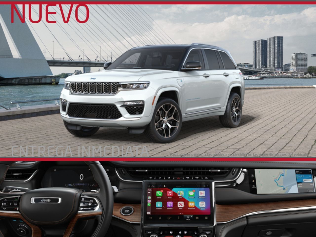 JEEP Grand Cherokee (Summit Reserve 4xe 2.0 PHEV) en Barcelona