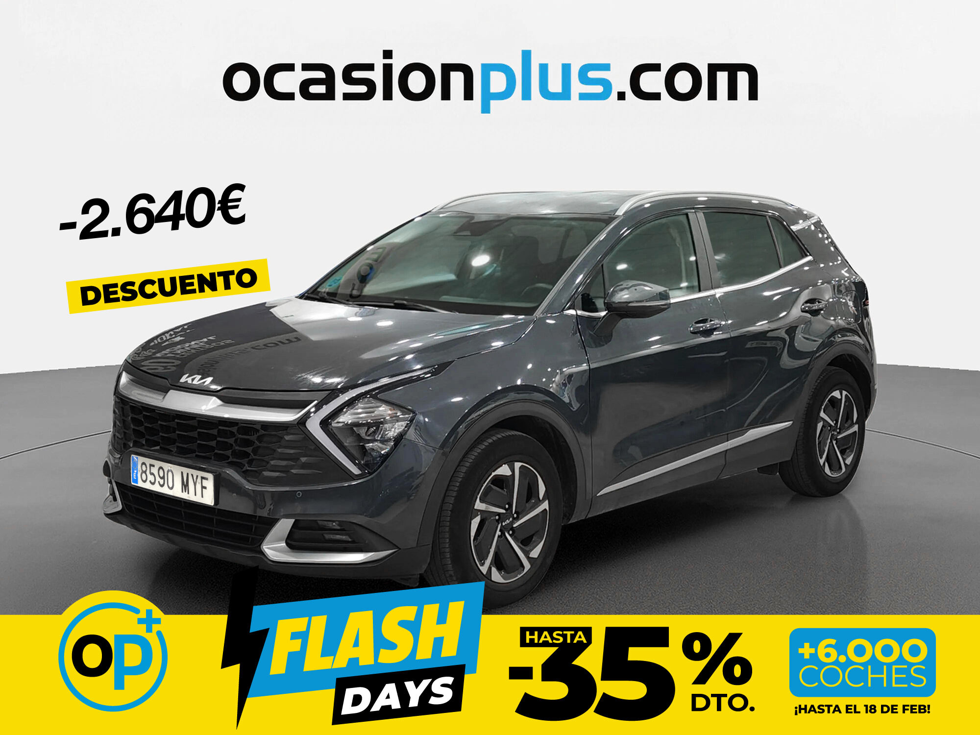 Foto del KIA Sportage 1.6 T-GDi HEV Drive 215