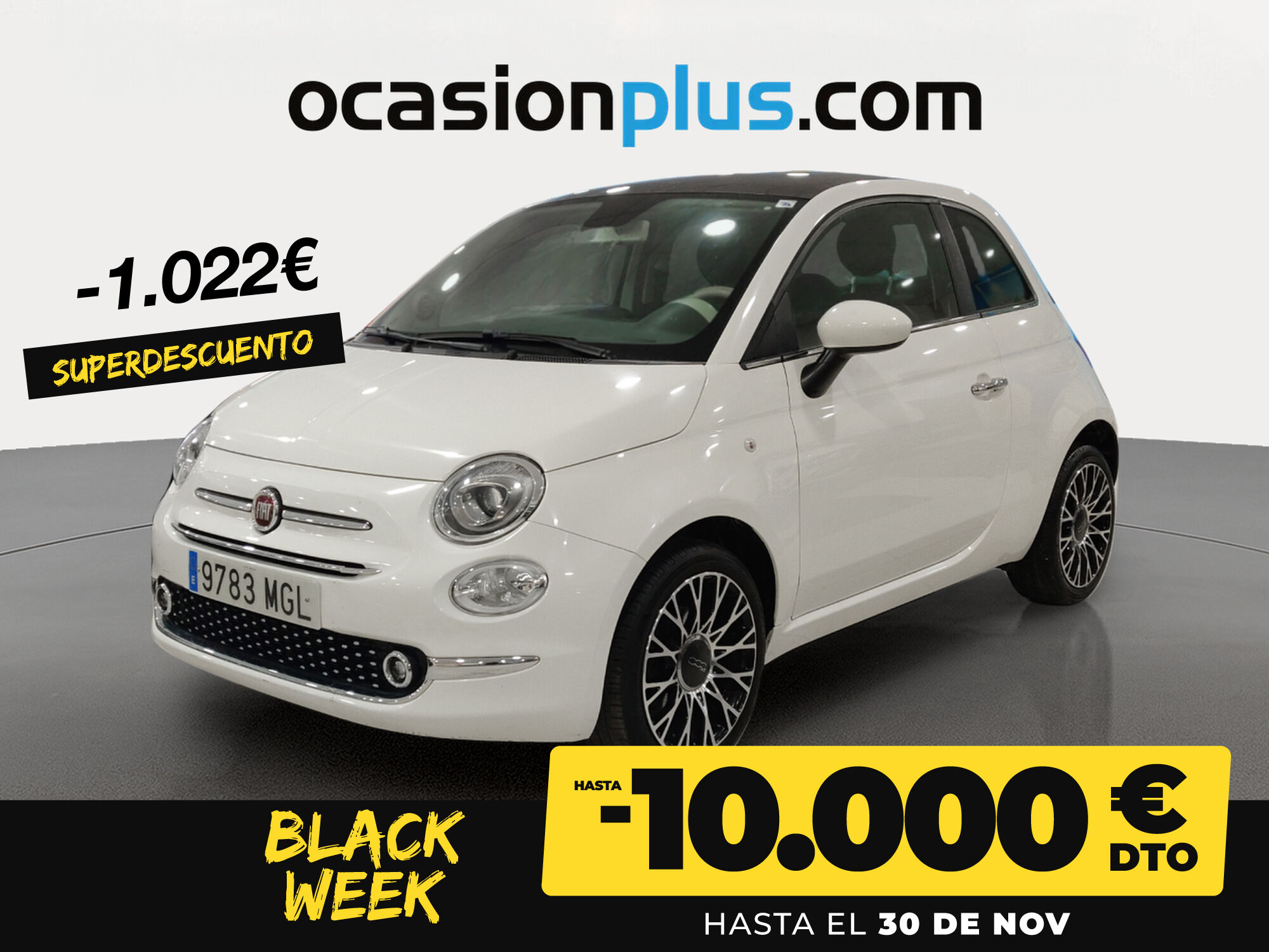 FIAT 500 (1.0 Hybrid Dolcevita 51 kW (70 CV)) en Madrid