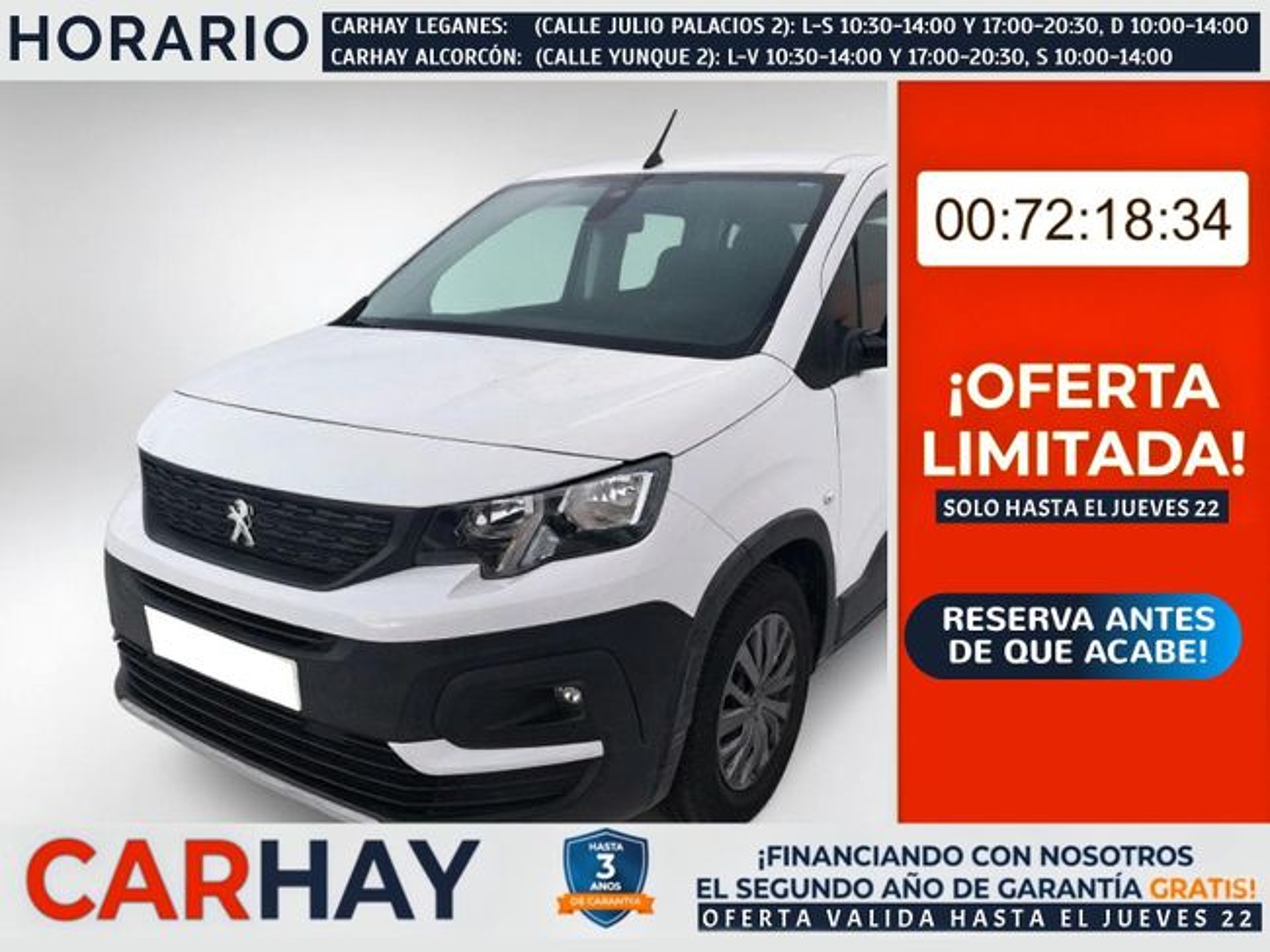 Imagen de PEUGEOT Rifter