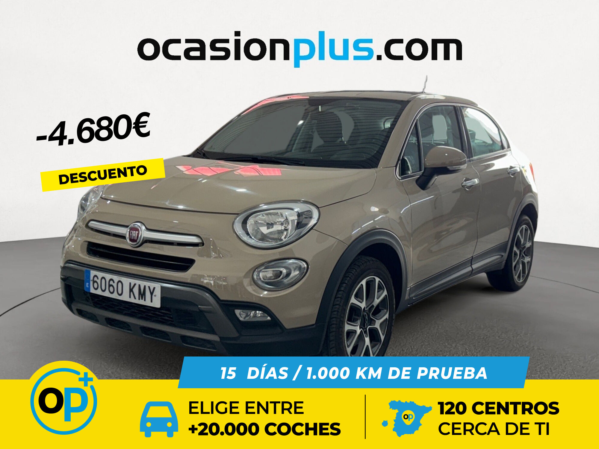 FIAT 500X (1.4 MultiAir Pop Star 4x2 103 kW (140 CV)) en Madrid