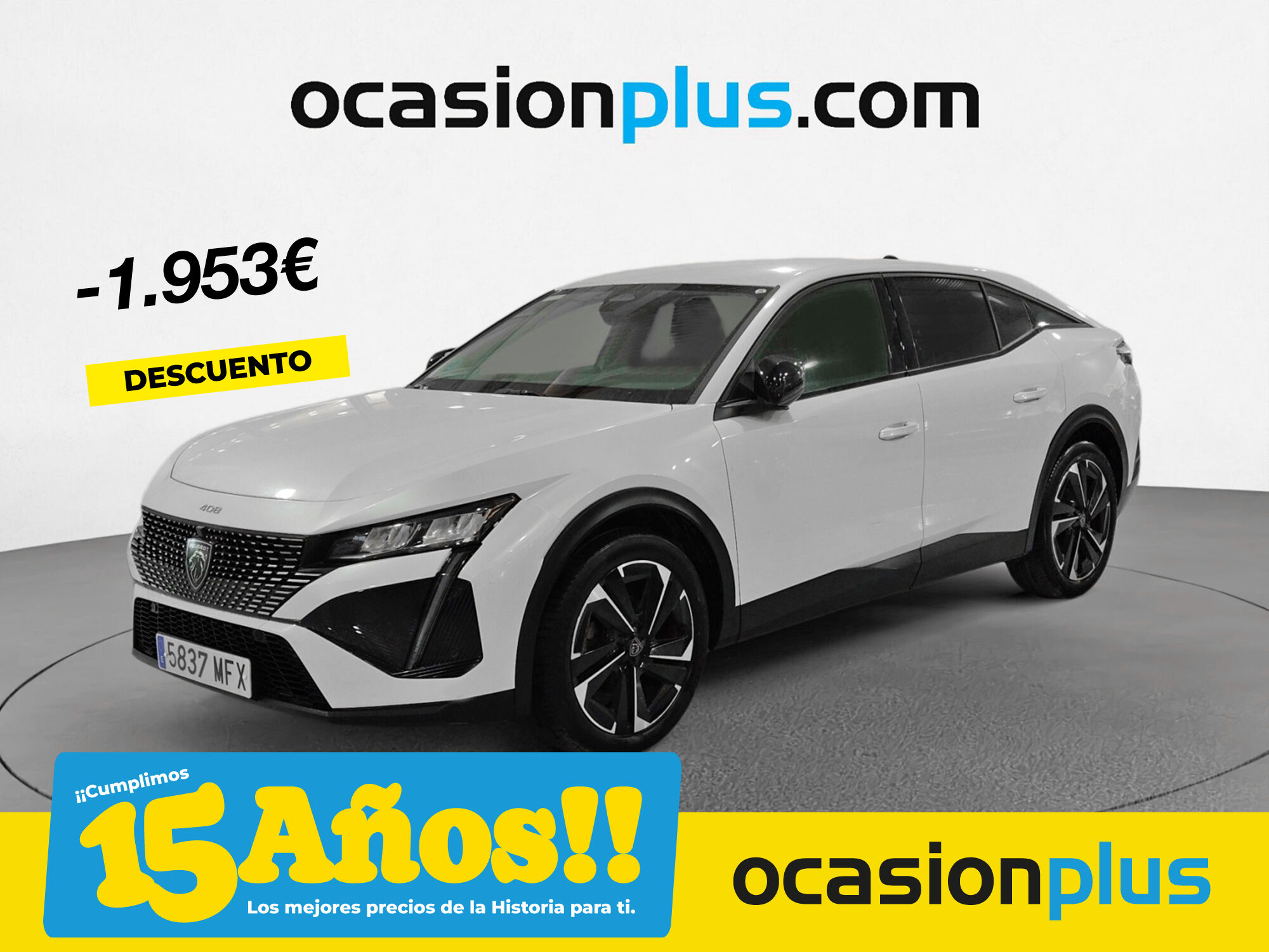 PEUGEOT 408 (Puretech 130 Allure Pack EAT8 96 kW (130 CV)) en Madrid