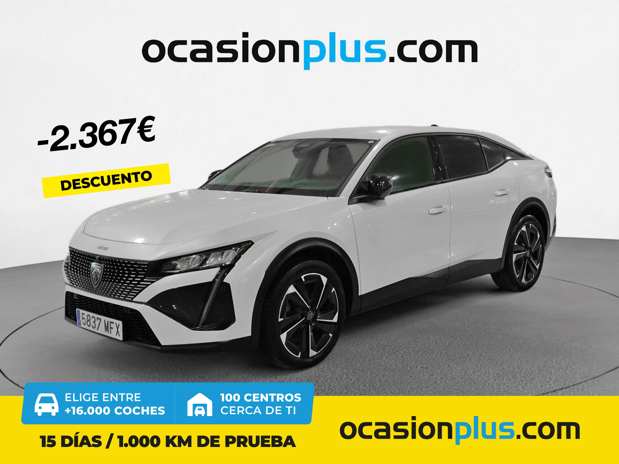 PEUGEOT 408 (Puretech 130 Allure Pack EAT8 96 kW (130 CV)) en Madrid