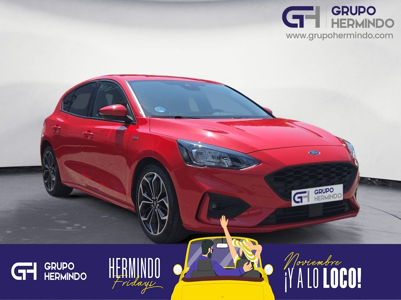 FORD Focus (ST LINE ECOBOOST 125 CV) en Pontevedra