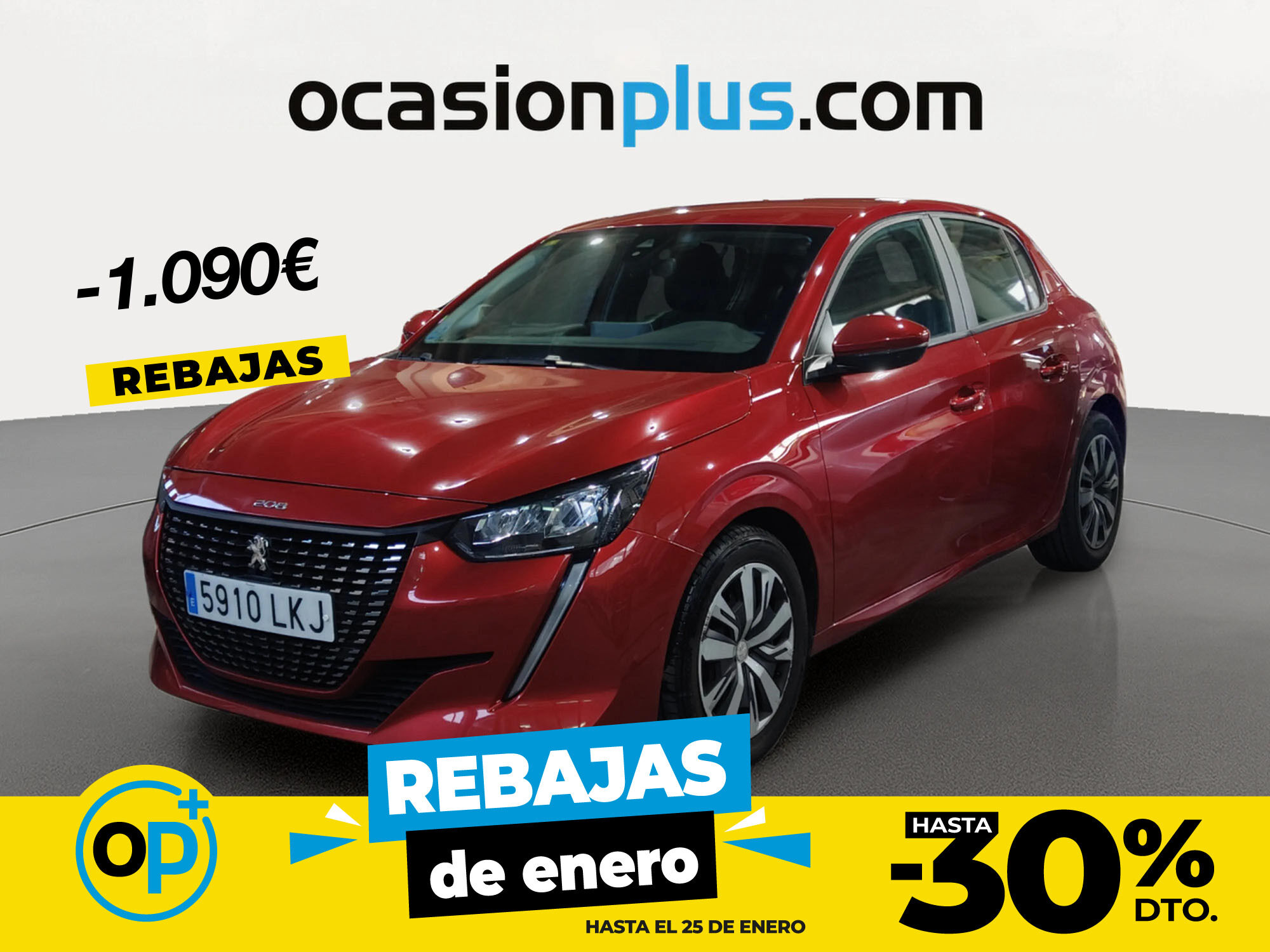 PEUGEOT 208 (PureTech 100 Active 75 kW (100 CV)) en Madrid