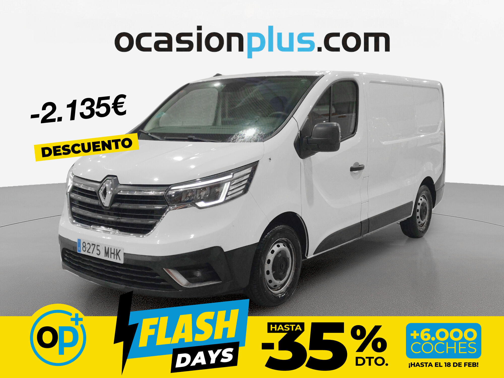 Foto del RENAULT Trafic Furgón L2H1 BluedCi 96kW CU aumentada