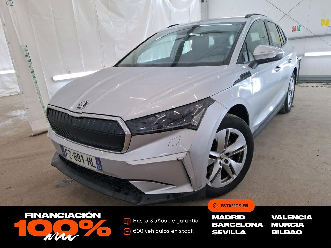 SKODA Enyaq (IV 60 132 kW (180 CV) 60 kWh (58 kwh net) en Madrid
