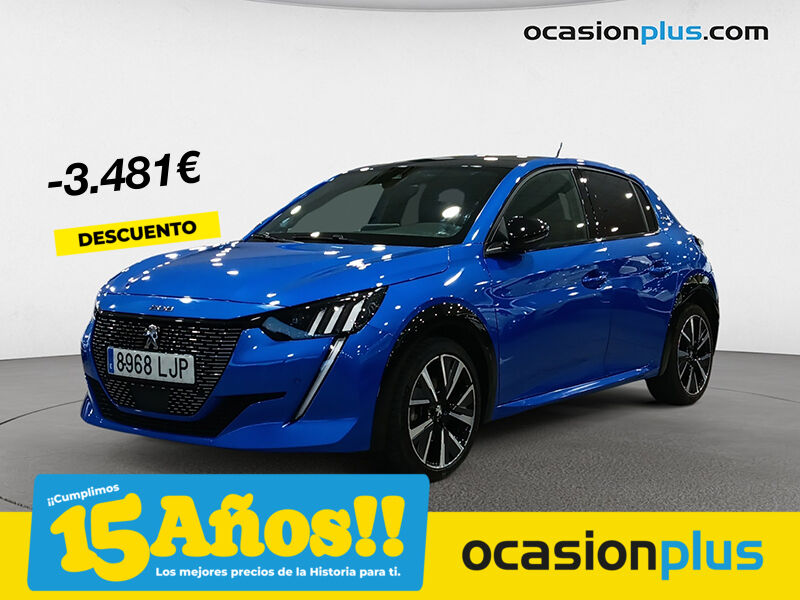 PEUGEOT 208 (PureTech 100 S&S GT Line EAT8 75 kW (100 CV)) en Madrid