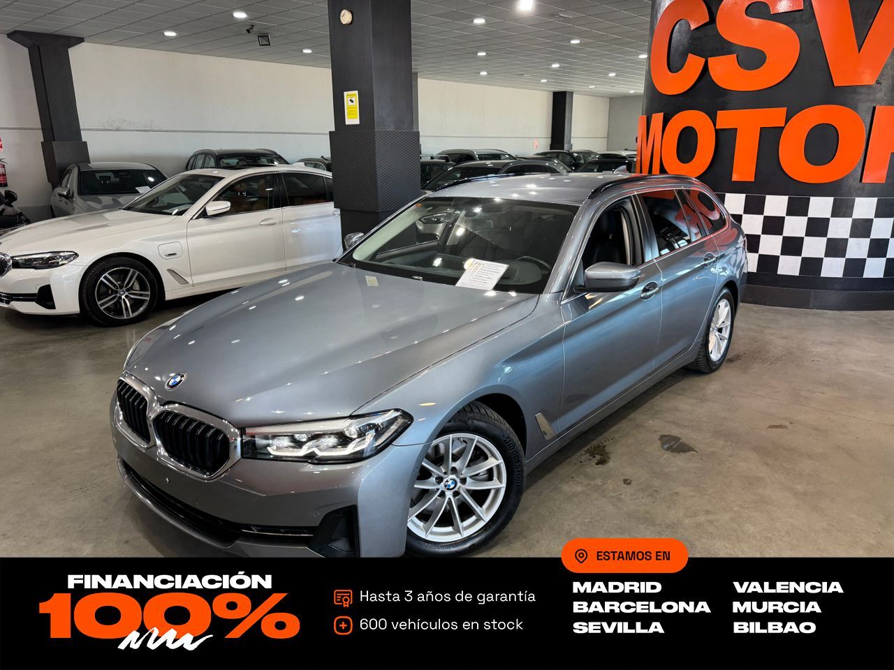 BMW Serie 5 (520dA xDrive Touring) en Madrid