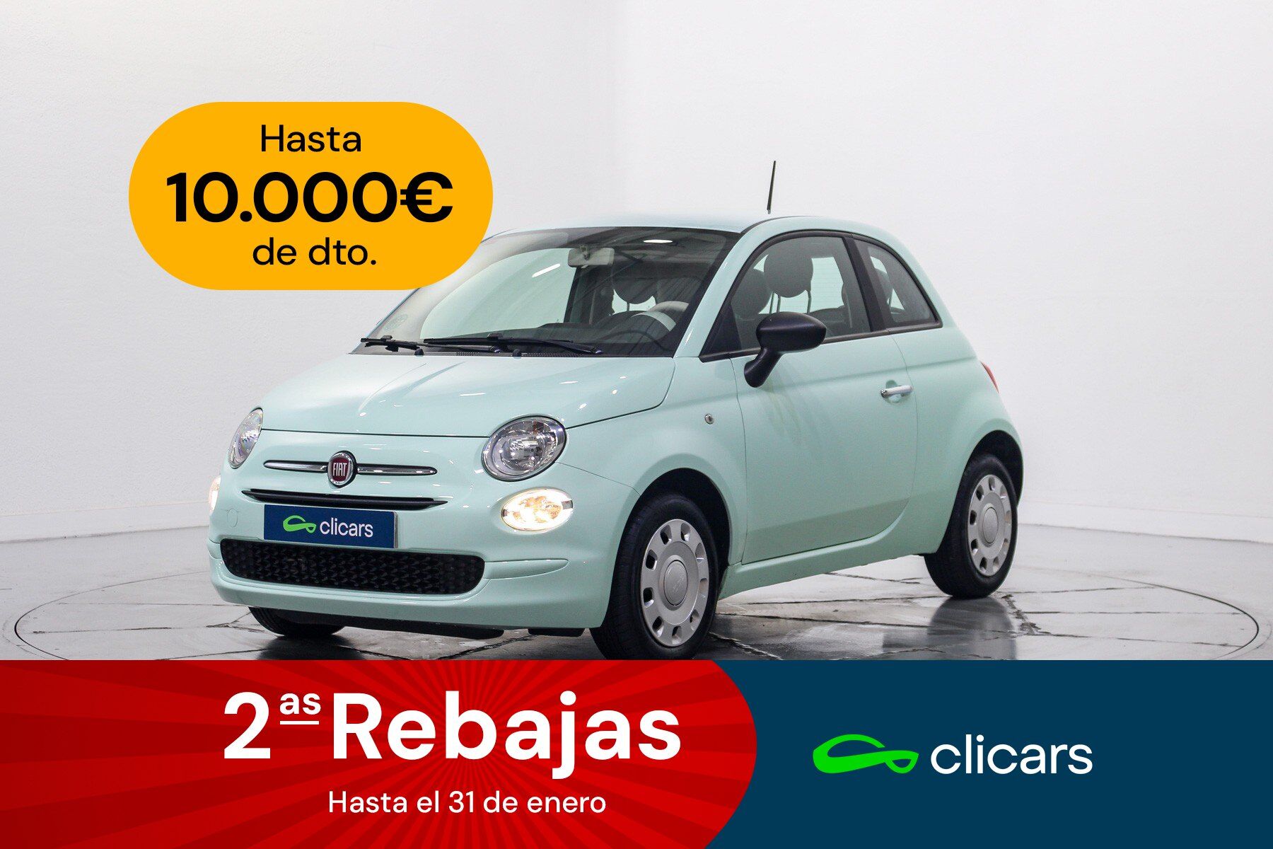 FIAT 500 (500 1.2 Pop) en Madrid