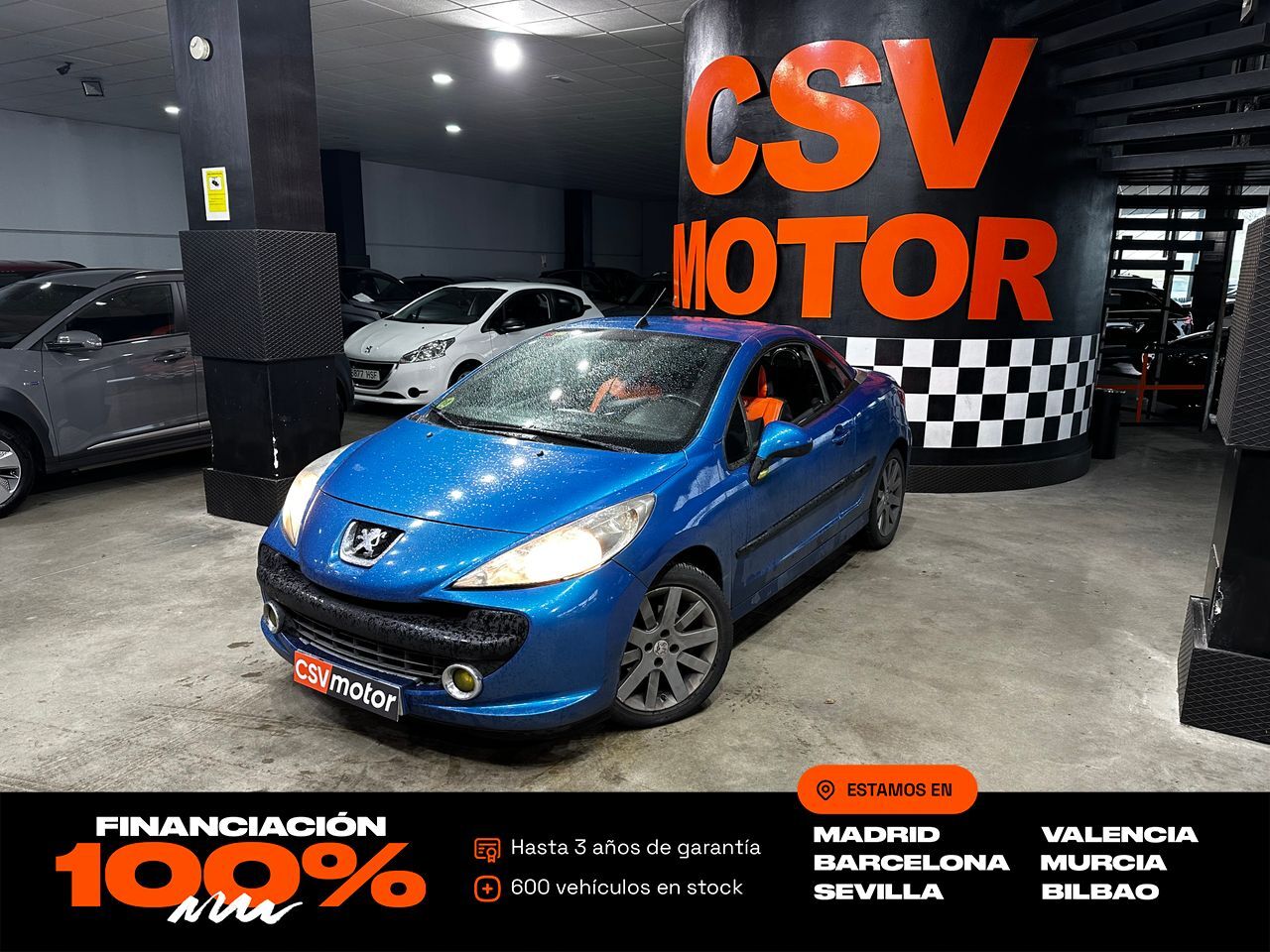 PEUGEOT 207 (CC 1.6 HDI 110 FAP) en Madrid