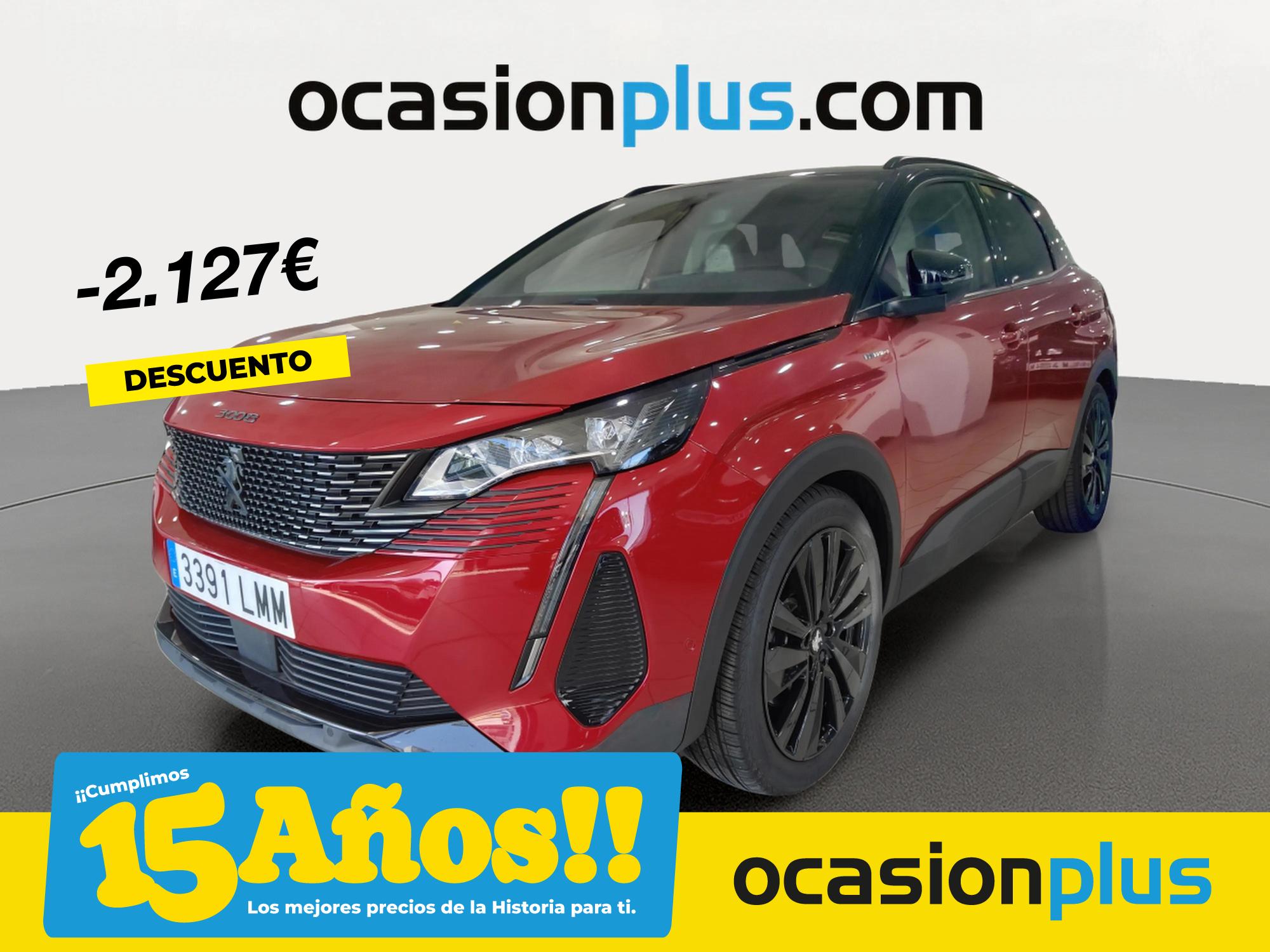 PEUGEOT 3008 (Hybrid 300 GT Pack e-EAT8 221 kW (300 CV)) en Madrid