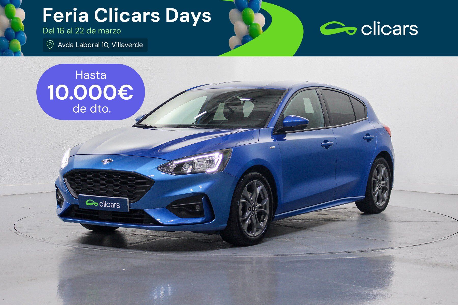 Foto del FORD Focus 1.0 Ecoboost MHEV ST-Line X 125