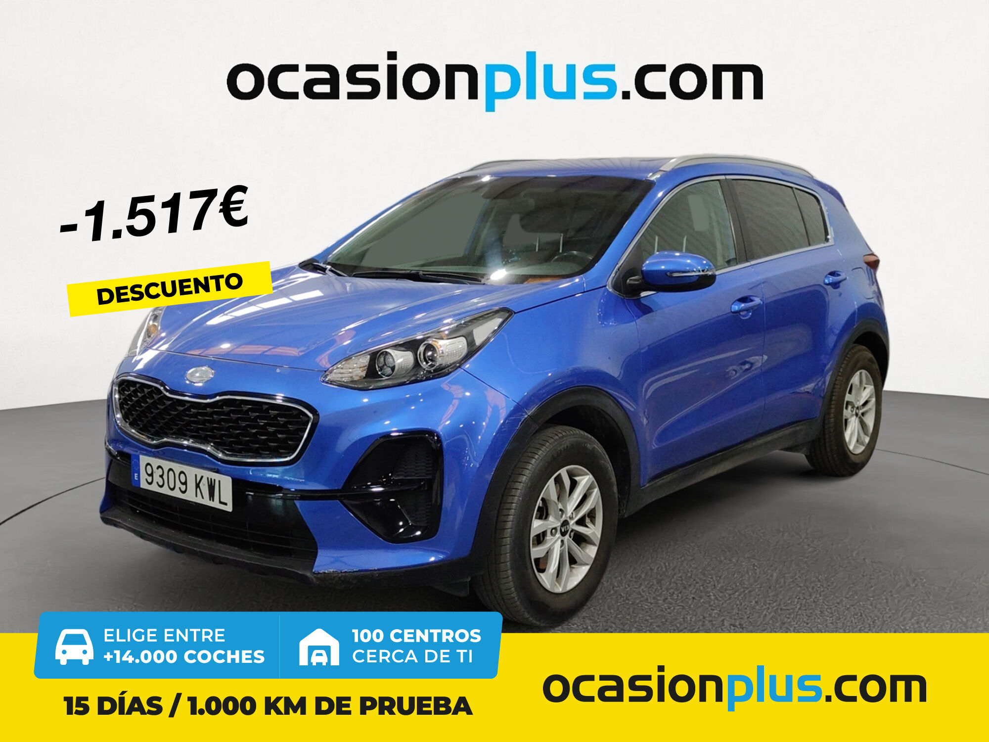 KIA Sportage (1.6 GDi Concept 4x2 97 kW (132 CV)) en Madrid