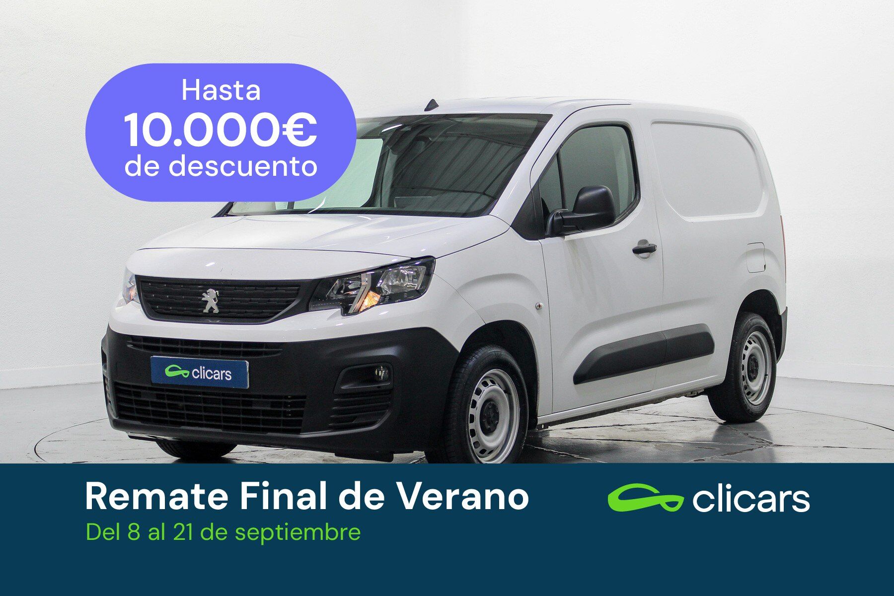 PEUGEOT Partner (Partner 1.5BlueHDI S&S Premium Standard 600kg 100) en Madr