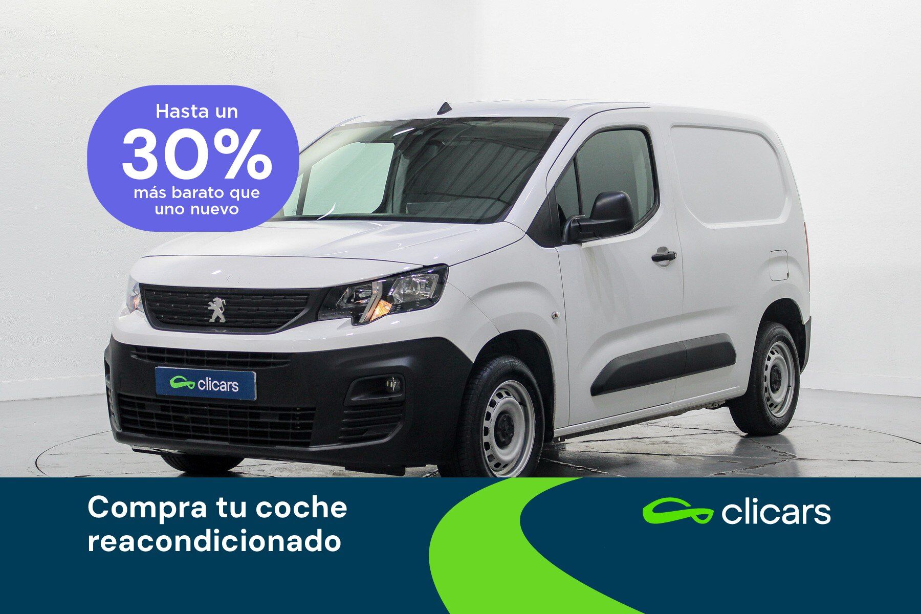 PEUGEOT Partner (Partner 1.5BlueHDI S&S Premium Standard 600kg 100) en Madr