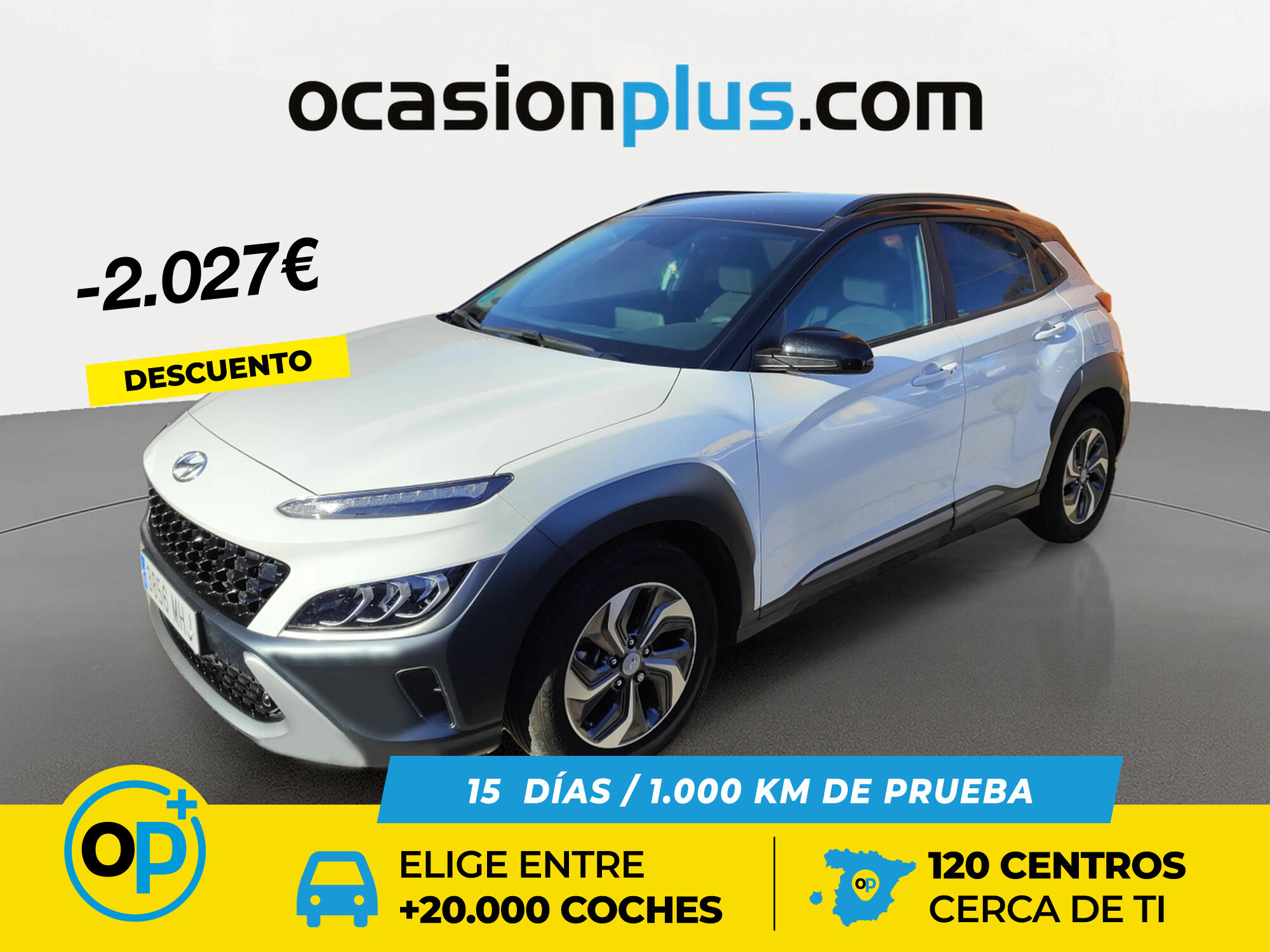 HYUNDAI Kona (1.6 GDI HEV Tecno 2C DCT 104 kW (141 CV)) en Madrid