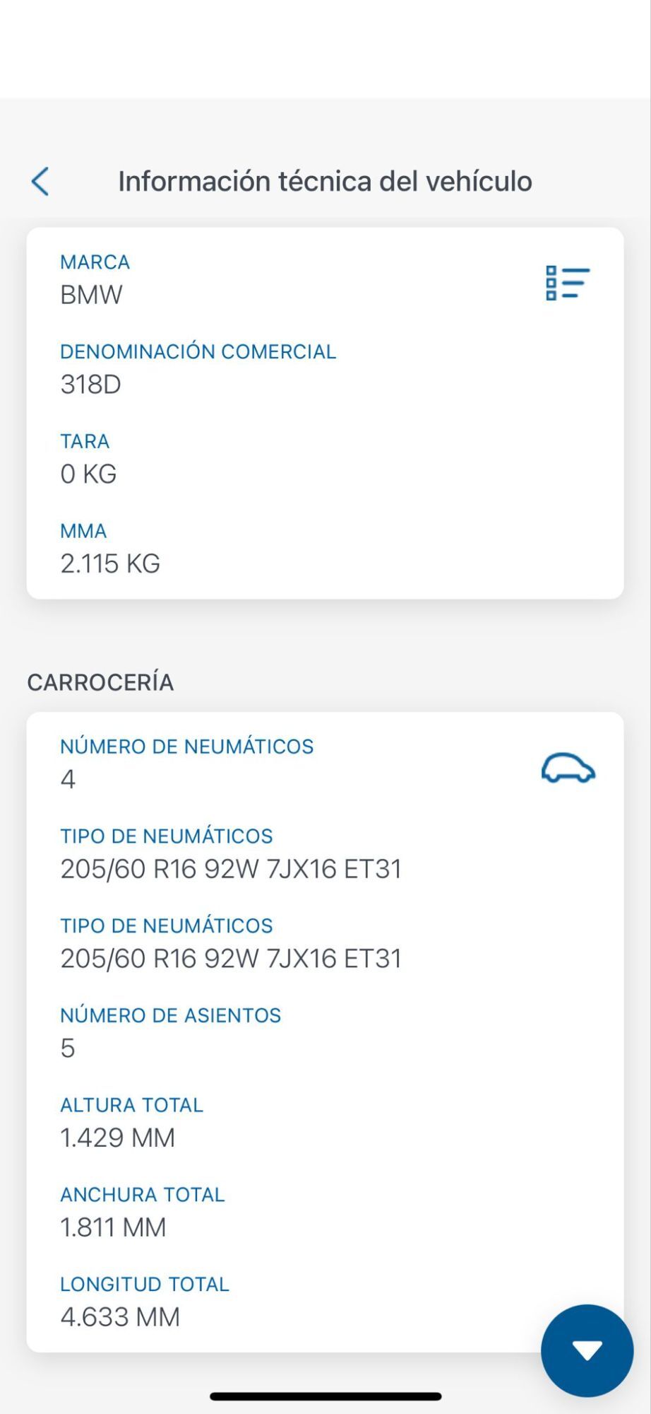 Foto del BMW Serie 3 318dA