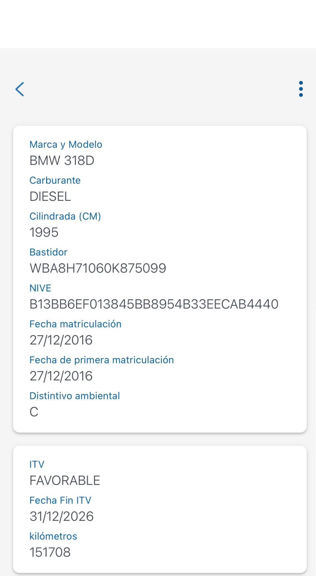 Foto del BMW Serie 3 318dA