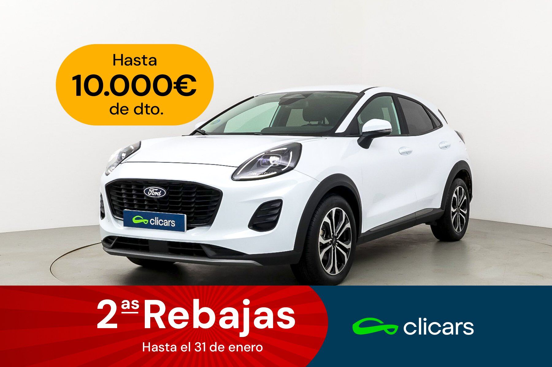 FORD Puma (Puma 1.0 EcoBoost MHEV Titanium Aut. 125) en Madrid