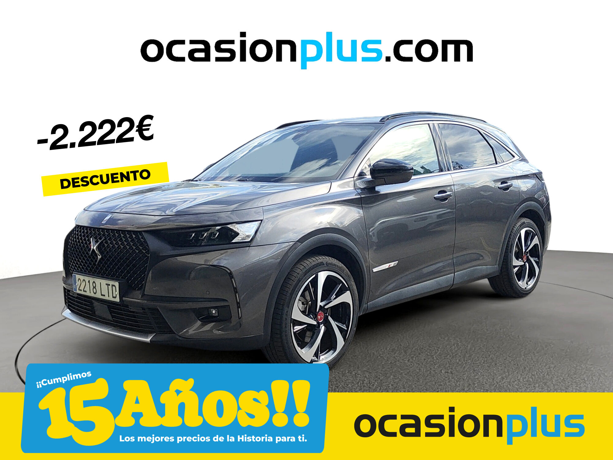 DS DS7 (E-Tense 300 Performance Line+ 4WD Auto 221 kW (300 CV)) en Madrid