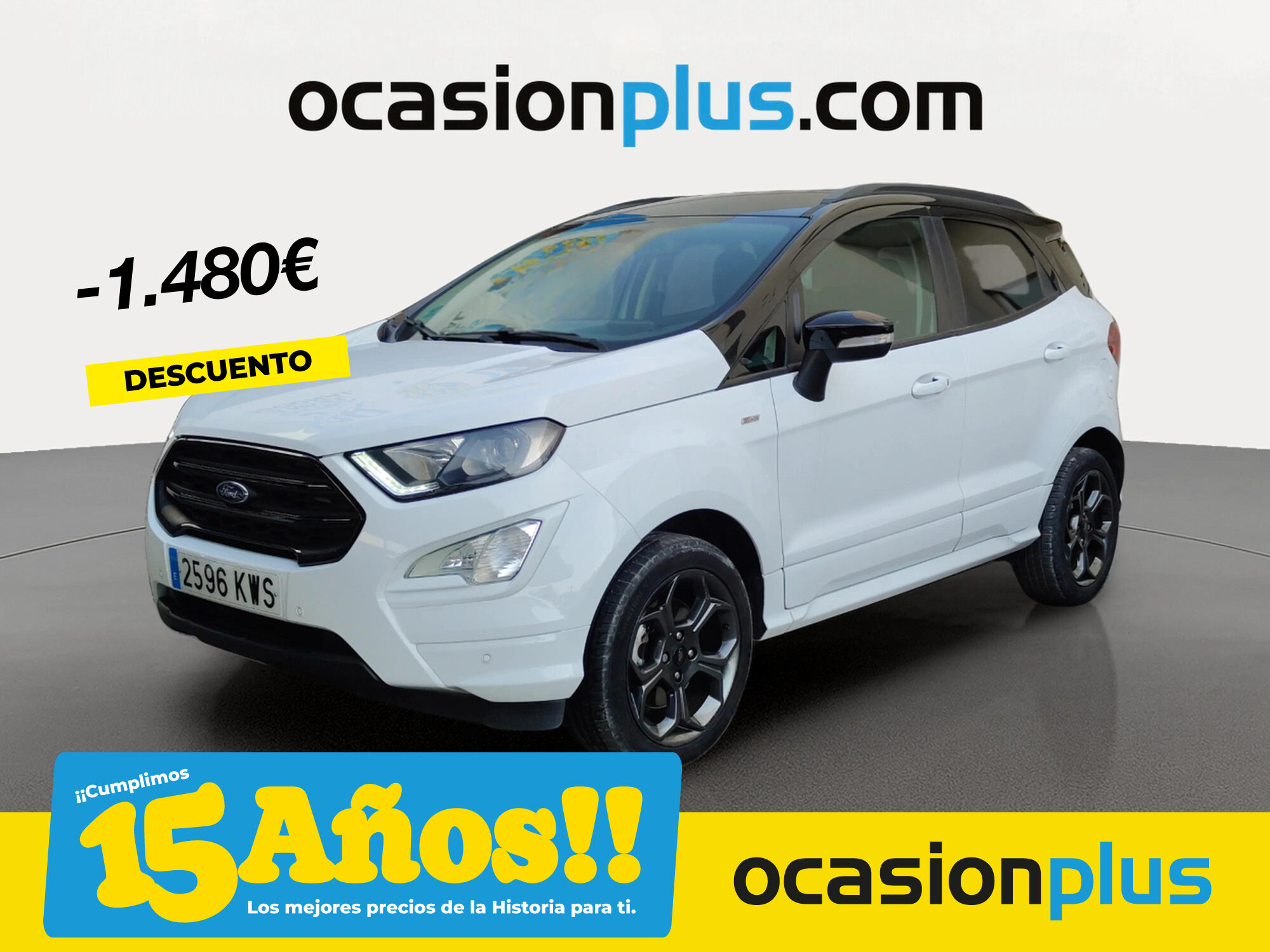 FORD EcoSport (1.0 EcoBoost S&S ST Line 103 kW (140 CV)) en Madrid